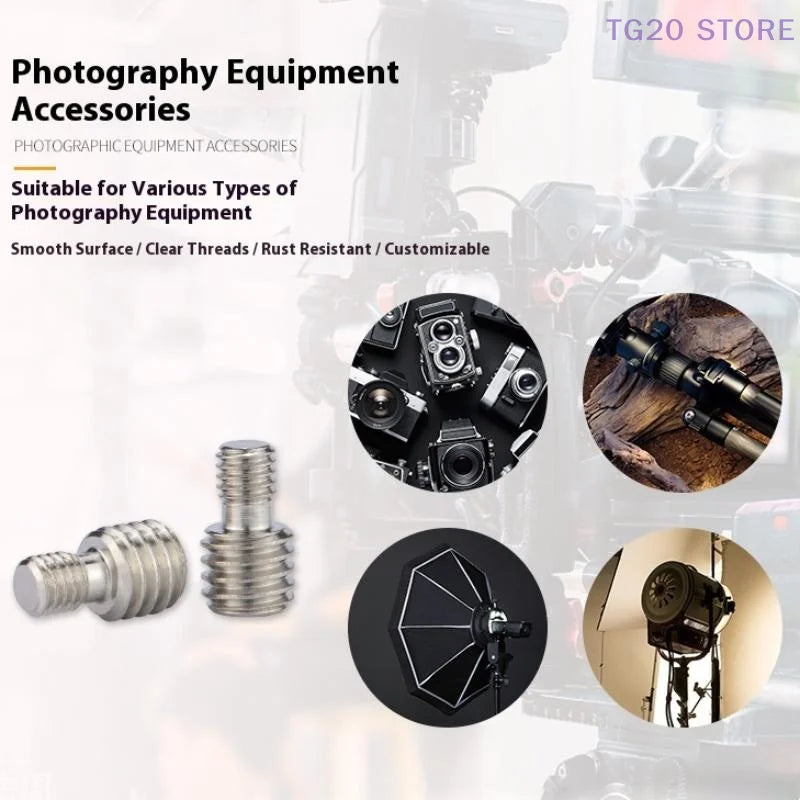 1/4" to 3/8" Camera Screw Adapter – Tripod Thread Mount Camera Mount Adapter HIP