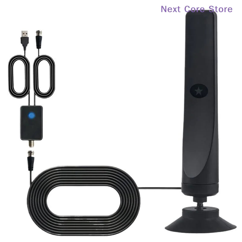 Indoor & Outdoor HDTV Antenna – 1080p HD, 50-Mile Range TV Antenna HIP