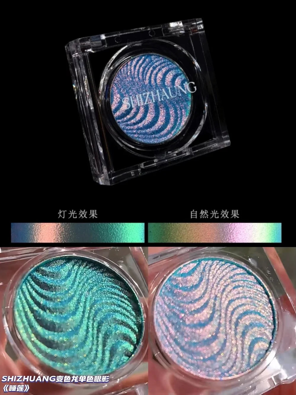 Chameleon Eyeshadow – Matte, Shimmer, Glitter & Metallic Eyeshadow Powder HIP