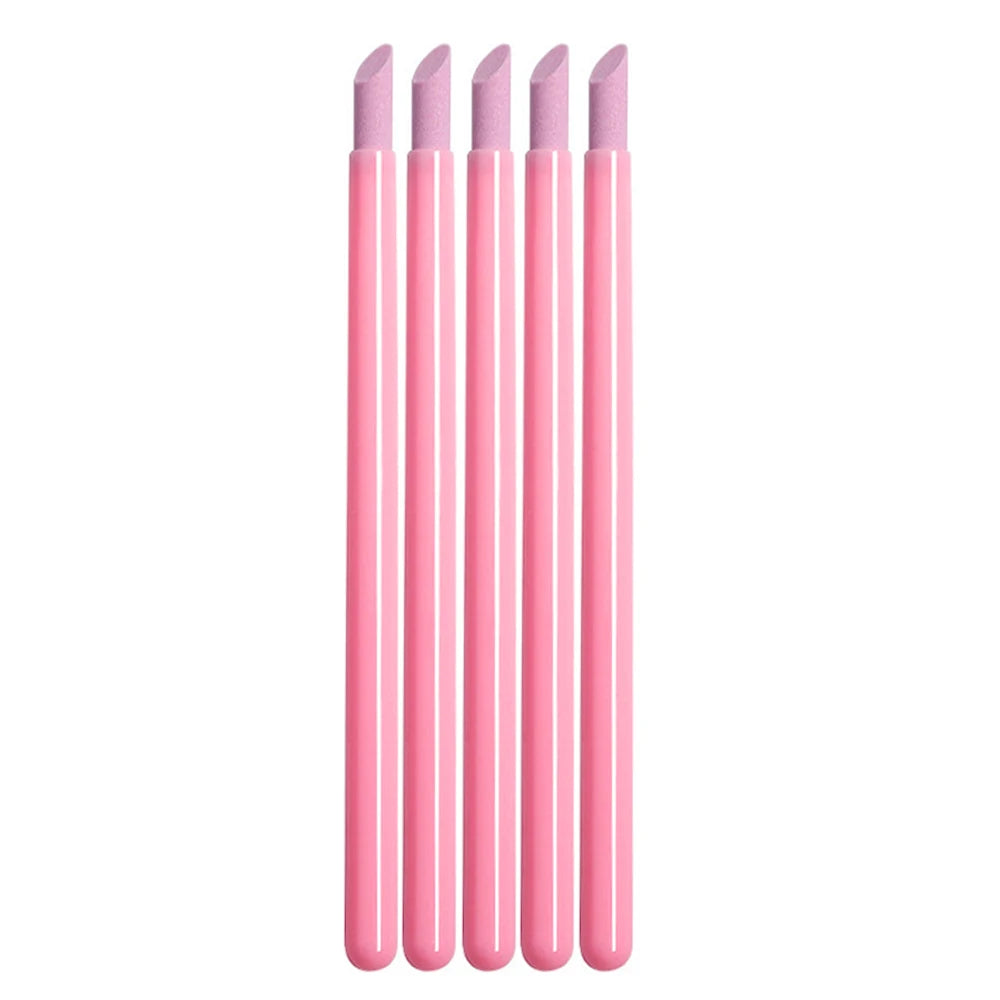 Quartz Stone Nail File & Cuticle Remover Set – 5 Pcs | HIP Nail File Set HIP