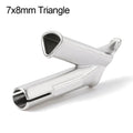 Hot Air Welding Nozzles – Triangle, Round & Y-Type 4–8mm Welding Nozzle HIP 7x8mm Triangle