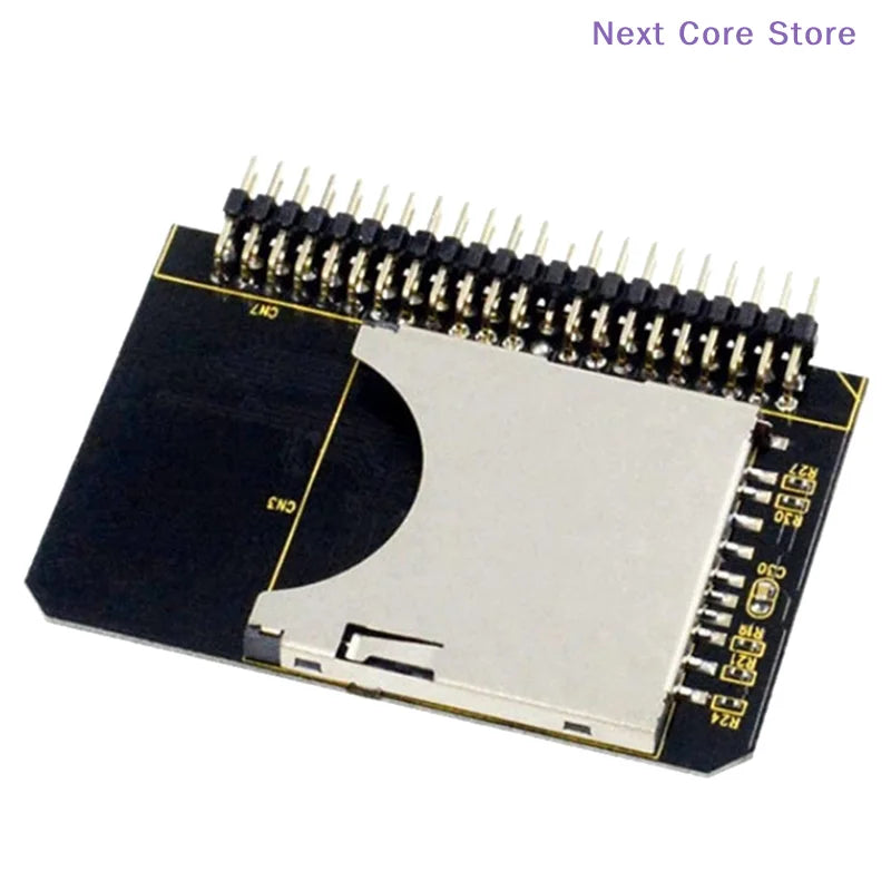 SD/MMC to IDE 2.5" 44-Pin Adapter Converter Card – Up to 128GB IDE Storage Adapter HIP