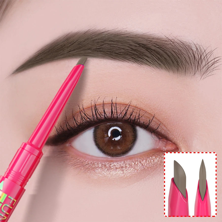 FUNPARK Waterproof Double-Ended Eyebrow Pen – 5 Colors Eyebrow Pencil Pen HIP