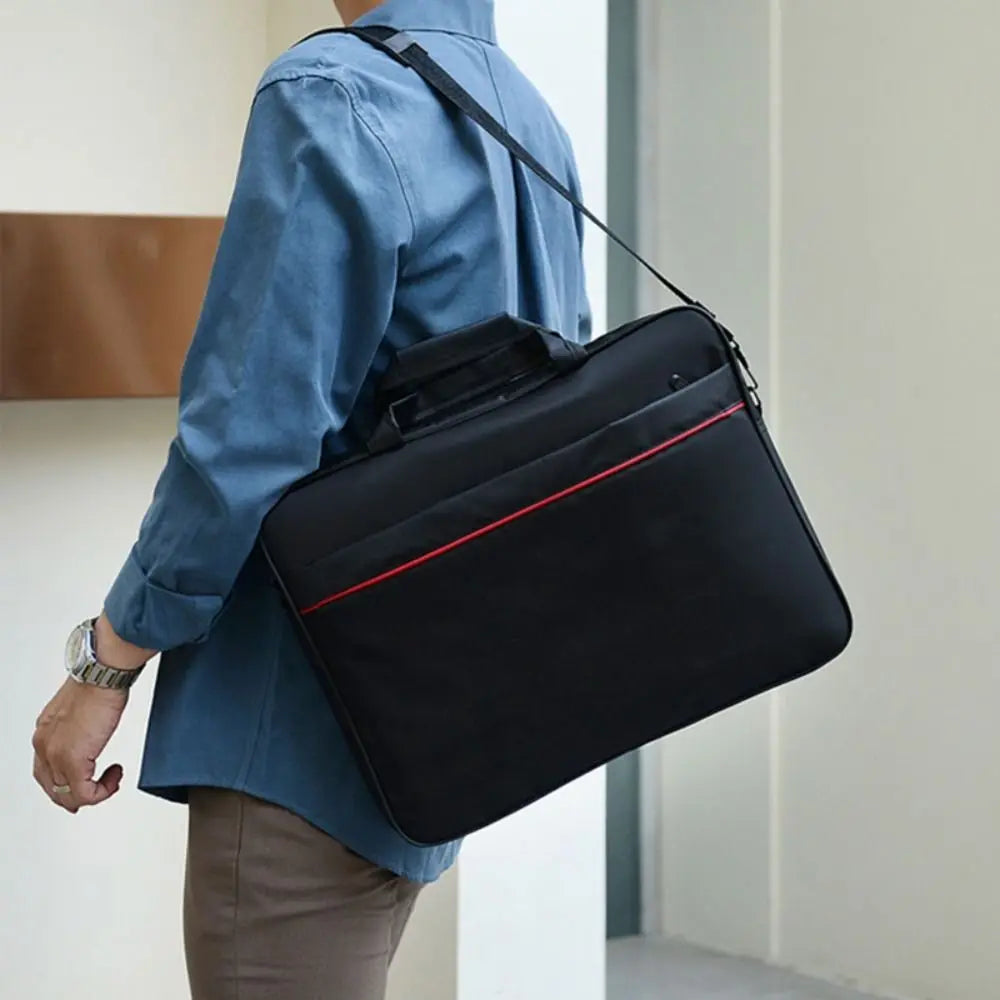 15.6" Shockproof Laptop Shoulder Briefcase Bag | Large Capacity Laptop Briefcase Bag HIP