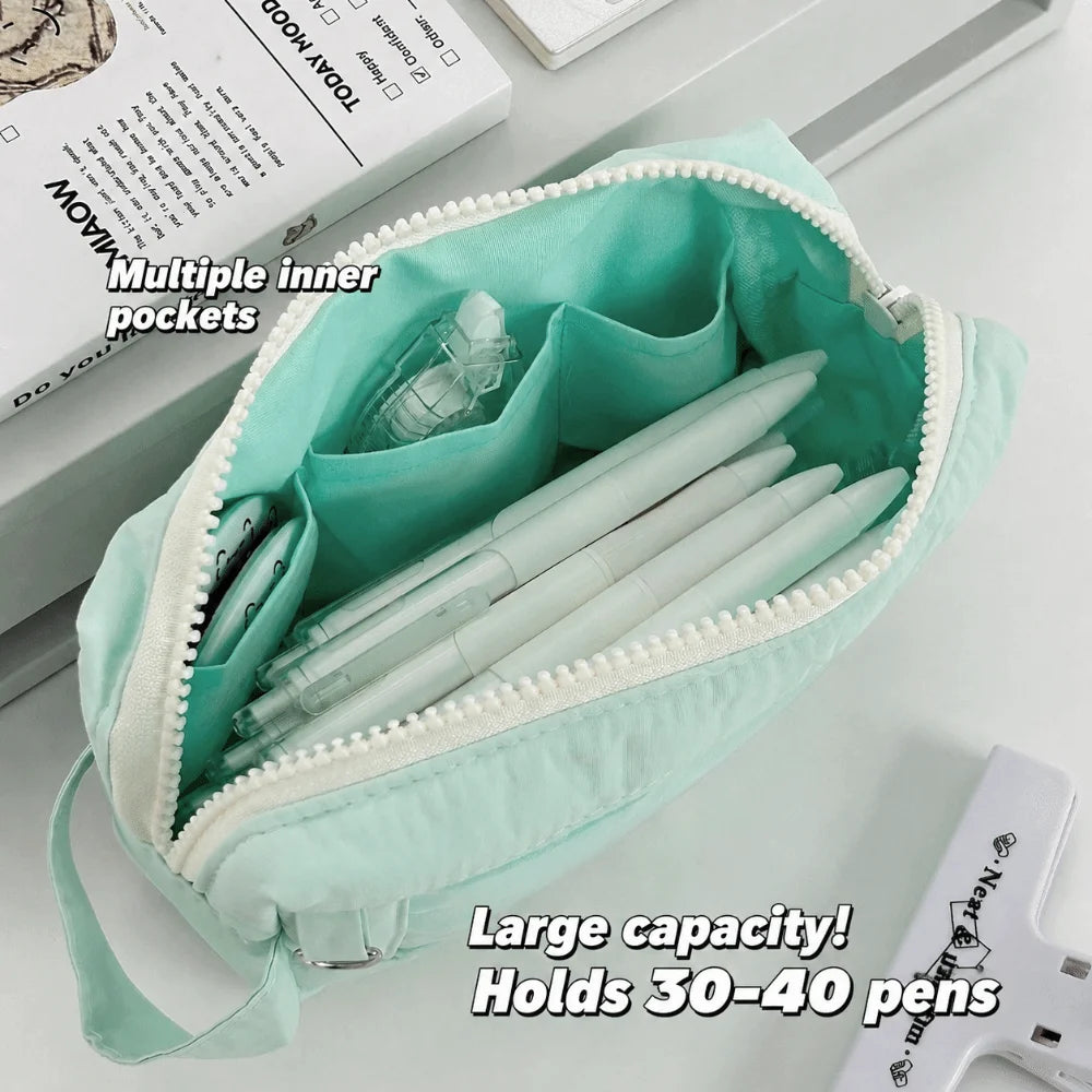 Large Capacity Pencil Case with Clear Window – Ita Style Pouch Pencil Case Pouch HIP