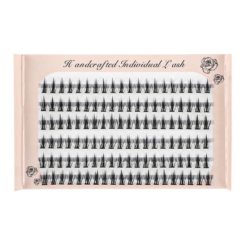 YSDO Eyelashes 120 Bundles Individual False Lashes Russian Volume Eyelash Extension Premade Fan False Mink Eyelash Makeup Tool HIP