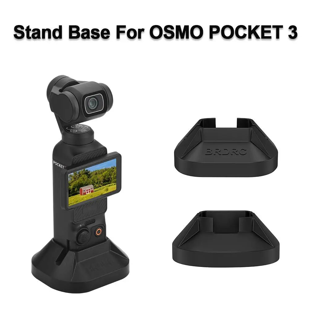 Desktop Stand Mount for DJI OSMO Pocket 3 – ABS Base Camera Base Stand HIP