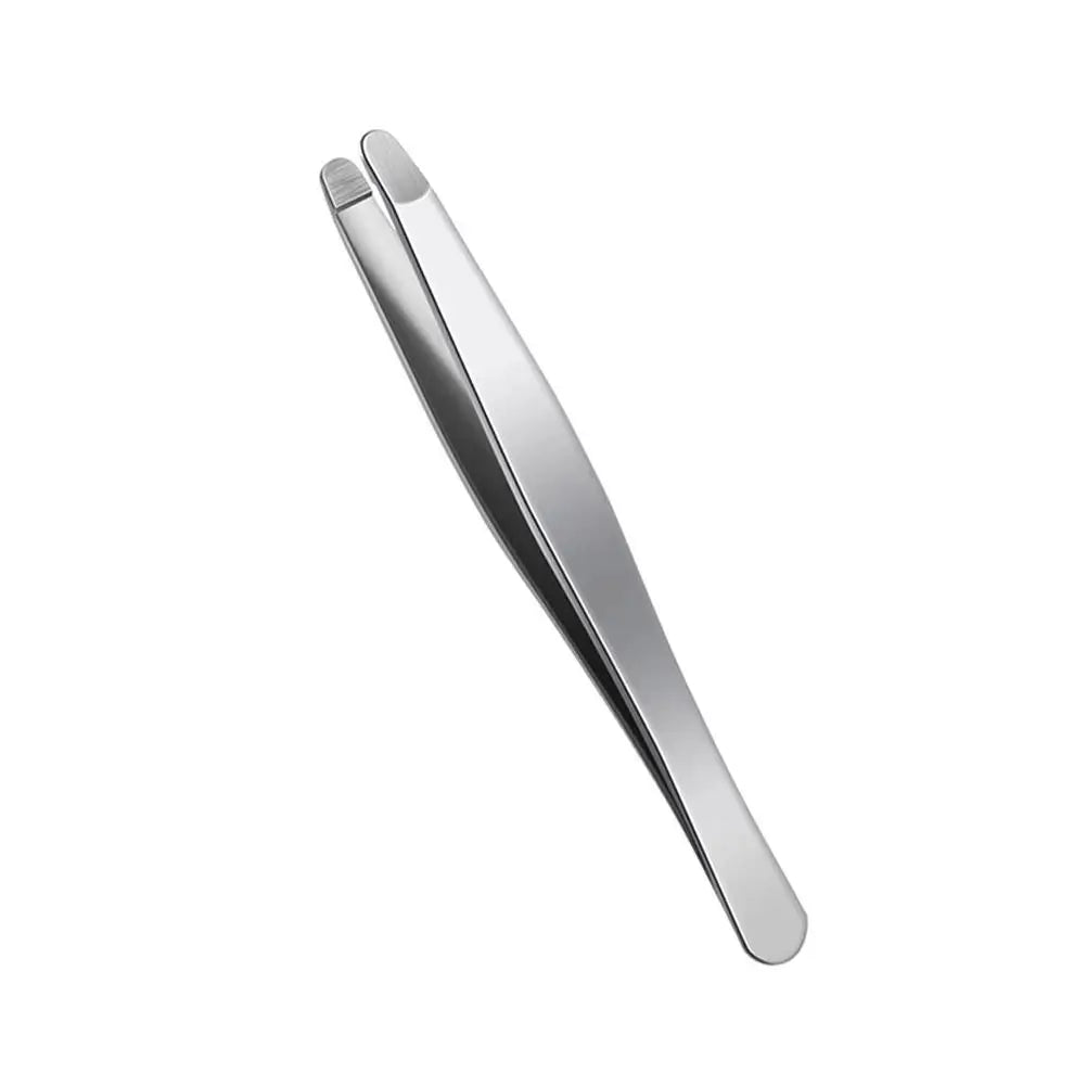Stainless Steel Brow & Facial Hair Remover Eyebrow Tweezers Non-slip Makeup Remover Tweezer Tools Hair Removal Makeup Tools HIP A