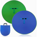 Double-Sided Green & Blue Chromakey Chair Backdrop Screen Photography Backdrop HIP 145cm