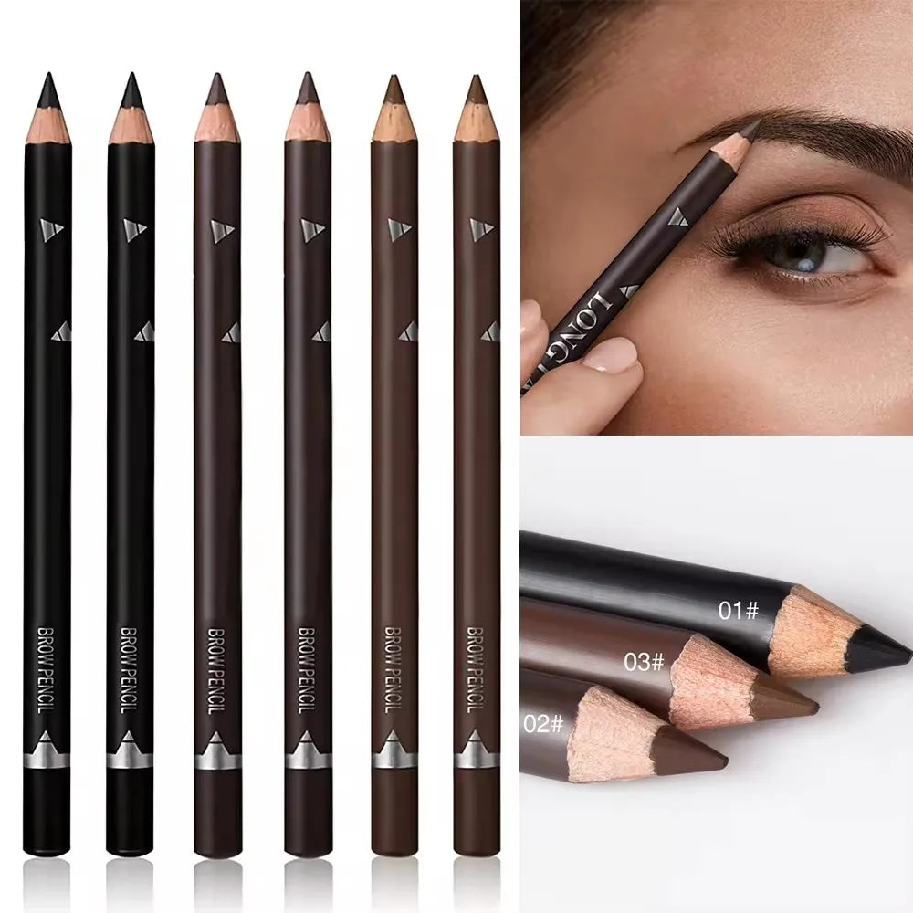 Waterproof Eyebrow Pencil Set 6 or 12 Pcs – 5 Shades Eyebrow Pencil Set HIP