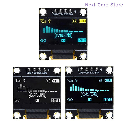 0.96" OLED Display Module 128x64 I2C IIC – SSD1306 Screen OLED Display Module HIP