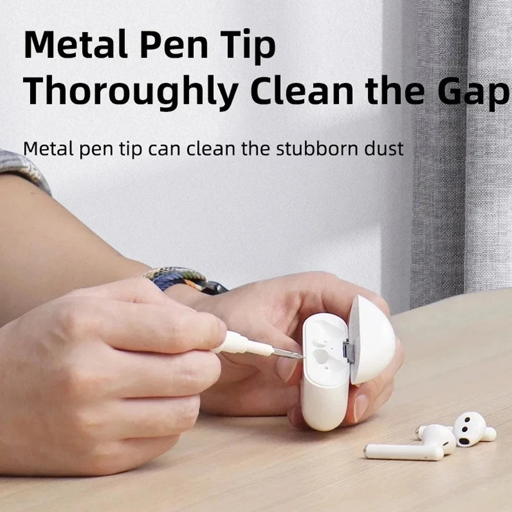 3-in-1 Earbuds Cleaning Pen for AirPods & Bluetooth Earphone Cleaning Tool HIP