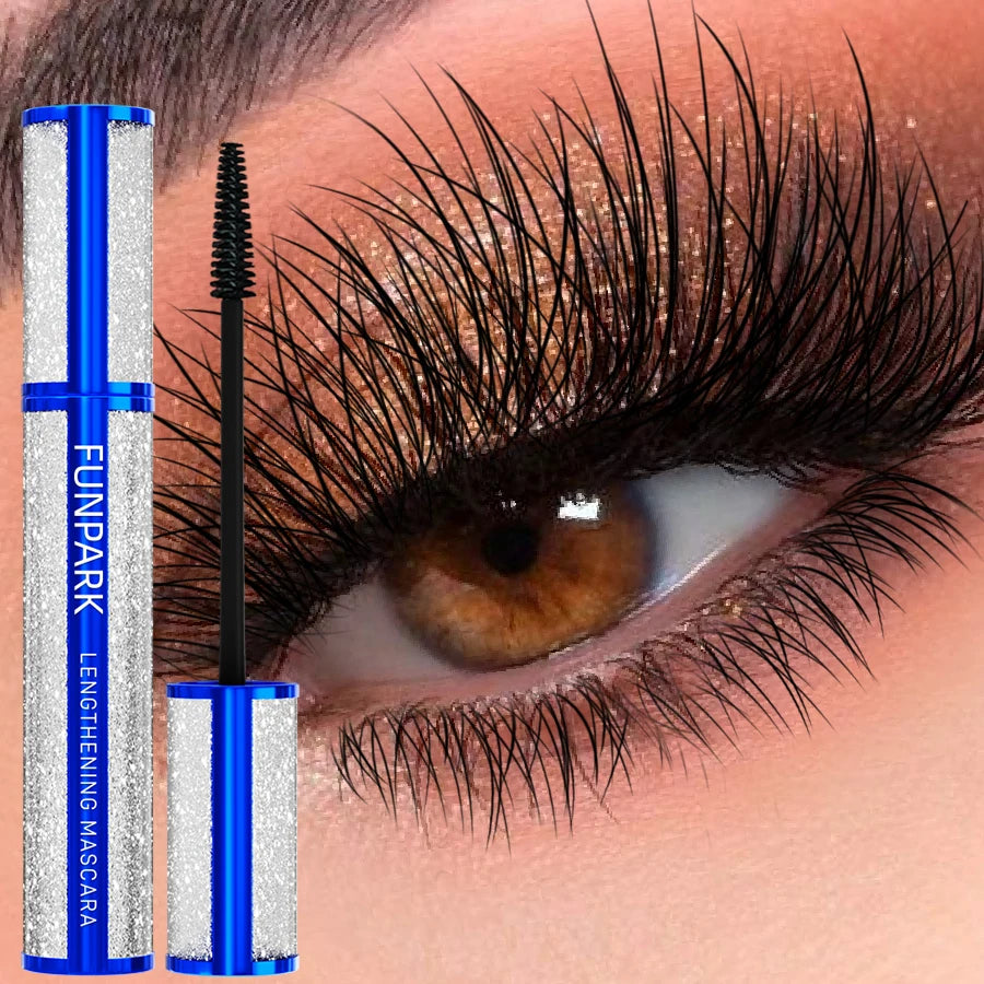1pc Black Eyelashes Lengthening Mascara Waterproof Lash Eyelash Curling Extension Eye Lashes Brush Korean Makeup Gift Cosmetics HIP