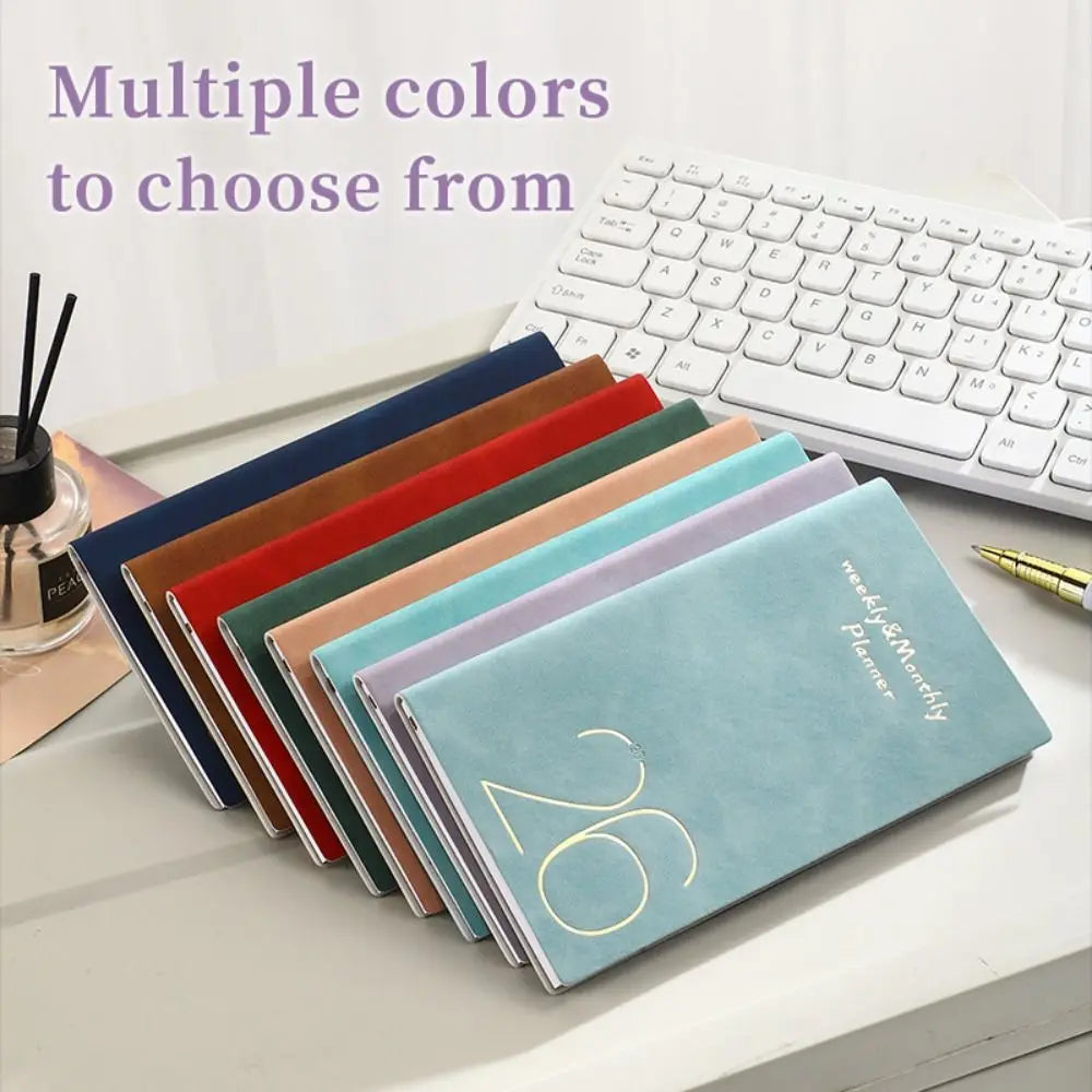 A6 2026 Daily Weekly Planner Agenda Book – Pocket Diary Pocket Agenda Planner HIP