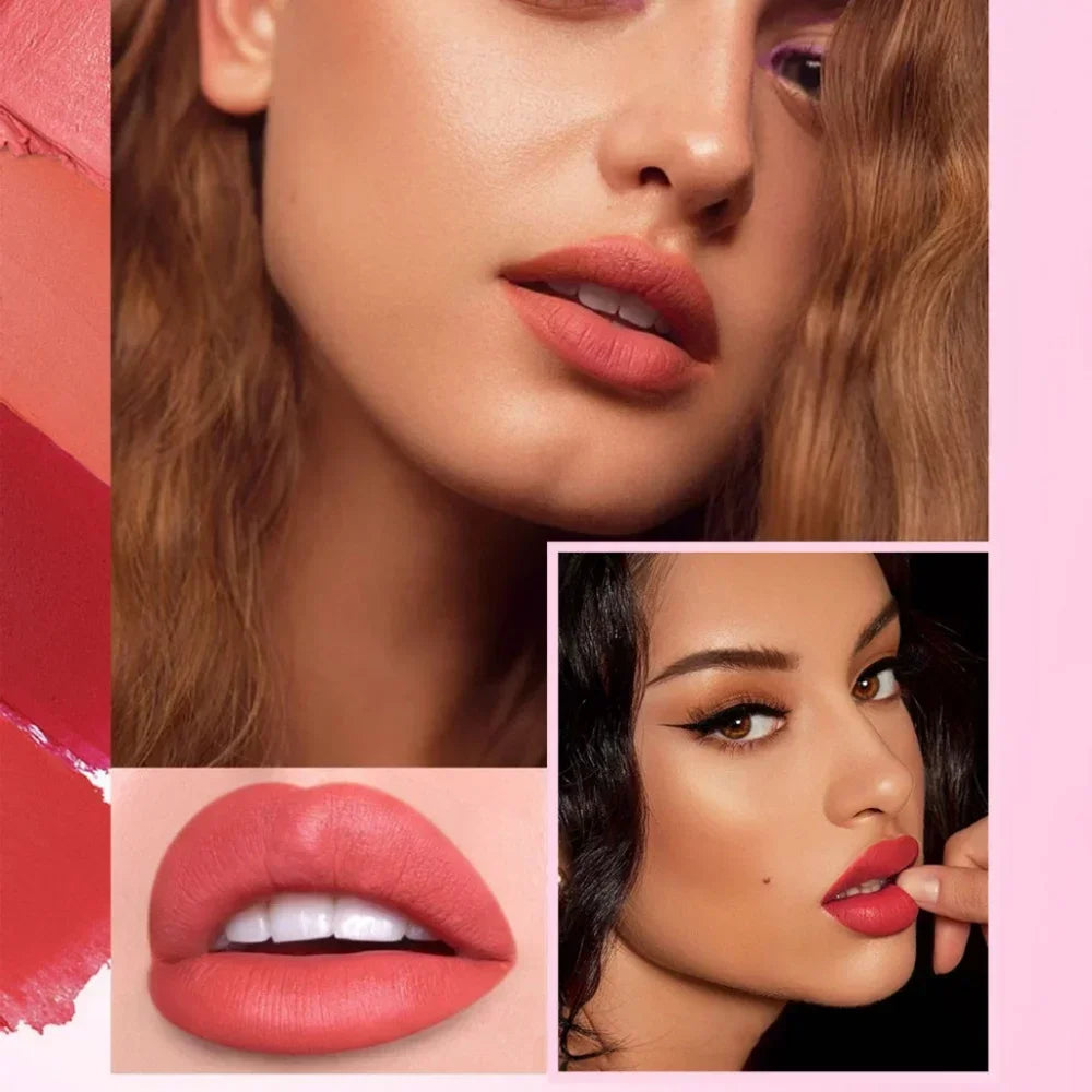 SAM SUGAR 6-Piece Matte & Pearlescent Lipstick Set Lipstick Set HIP