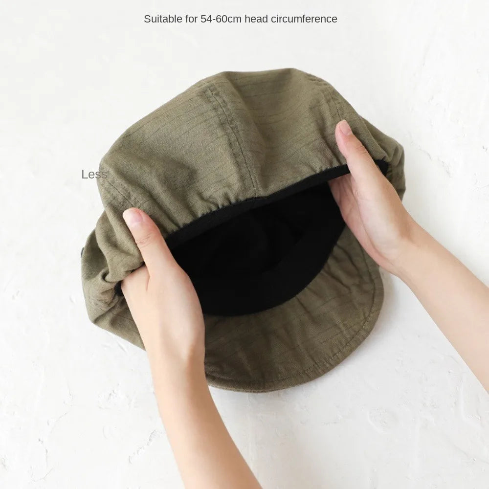 Retro Newsboy Flat Cap Beret – Herringbone Unisex Hat Newsboy Flat Cap HIP