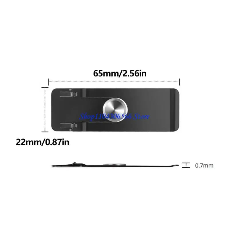 360° Rotating Phone Bracket – Adhesive Metal Stand for Smartphones Phone Bracket Stand HIP