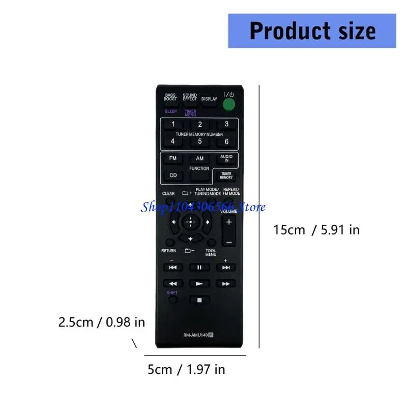 Replacement Remote for RM-AMU149 RM-AMU171 Home Theater Replacement Remote Control HIP