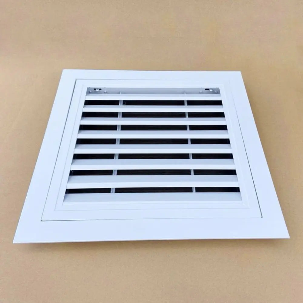 Aluminum Alloy Square Air Vent Grille with Mesh – White Air Vent Grille HIP