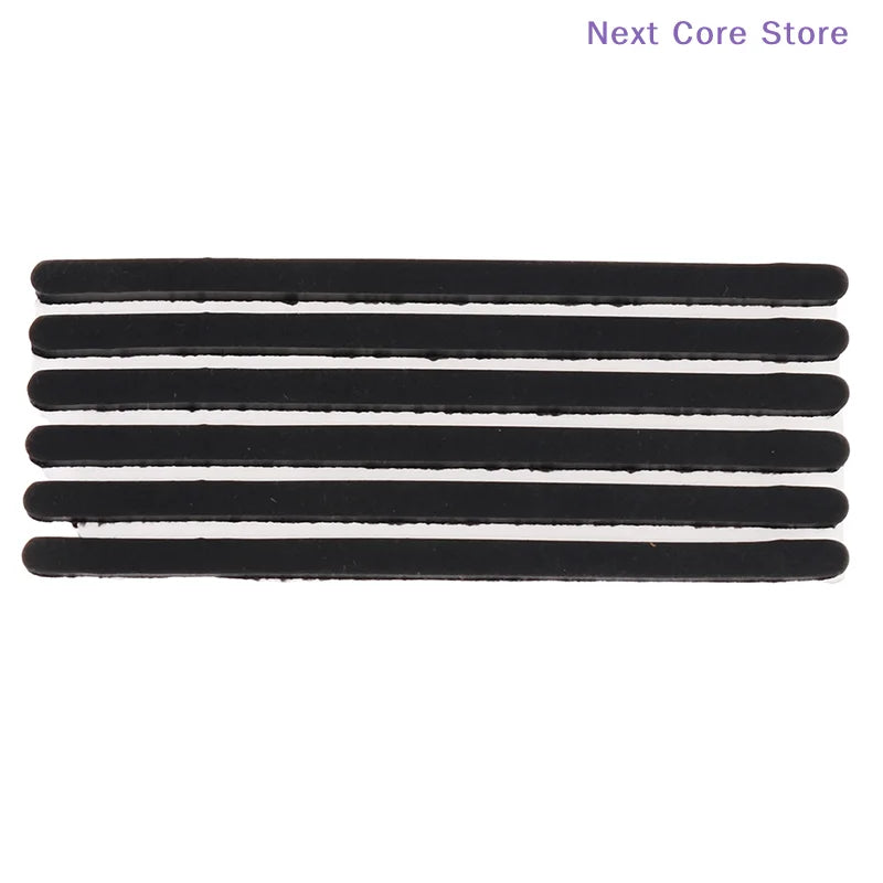 6-Pack Black Rubber Laptop Foot Pads – Screen Frame Replacement Laptop Replacement Parts HIP