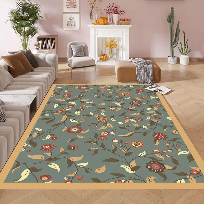 Ethnic Retro Area Rug – Modern Style Carpet for Home & Hotel Area Rug HIP 7 40X60cm-Felt
