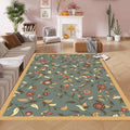 Ethnic Retro Area Rug – Modern Style Carpet for Home & Hotel Area Rug HIP 7 40X60cm-Felt