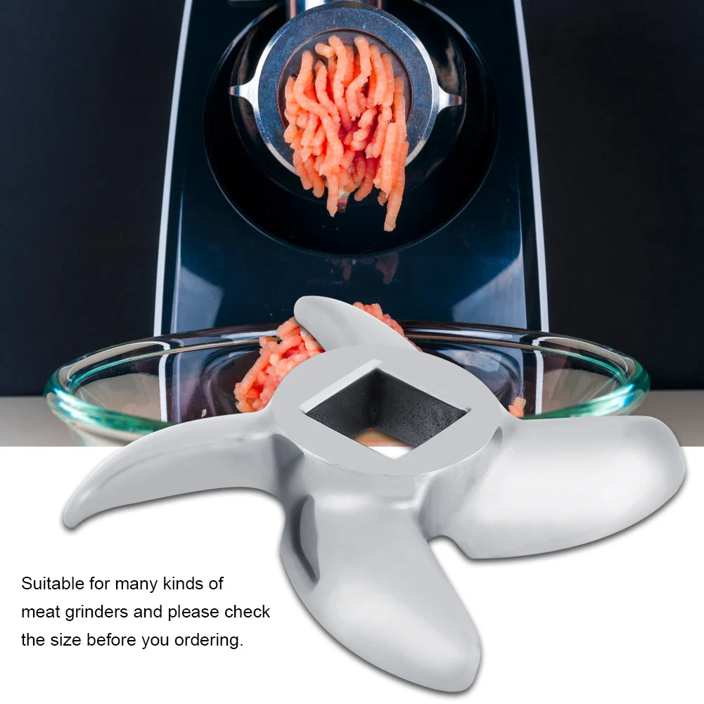 Meat Grinder Knife Stainless Steel Mincer Blade Meat Grinder Blade Mincer Knife Replacement Accessories HIP