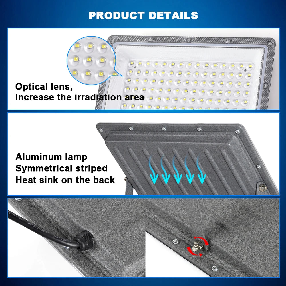 50W COB LED Flood Light IP65 Waterproof Outdoor Garden Lamp LED Flood Light HIP