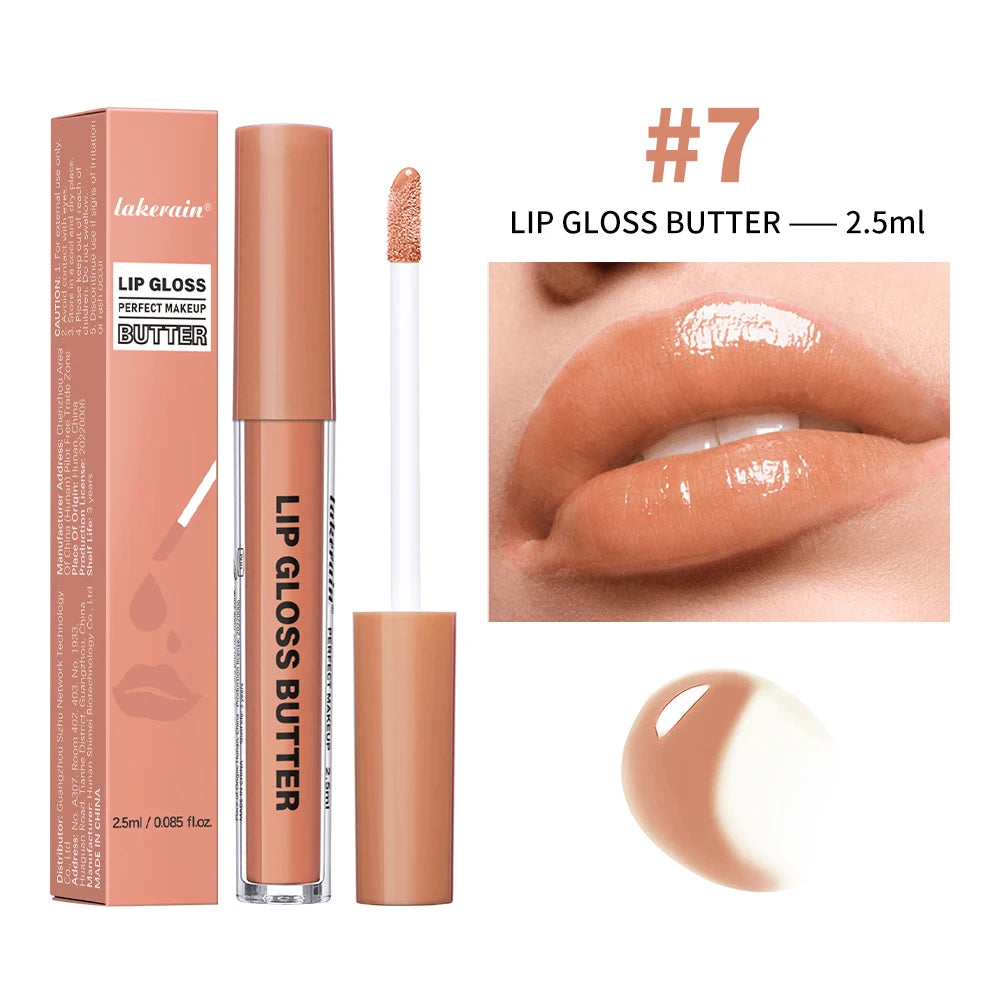 Lip Gloss Lip Stain Plumping Moisturizing Nourish Lubricating Various Colors Bright Lip Tint Long Lasting Lipgloss Cosmetics HIP color 7