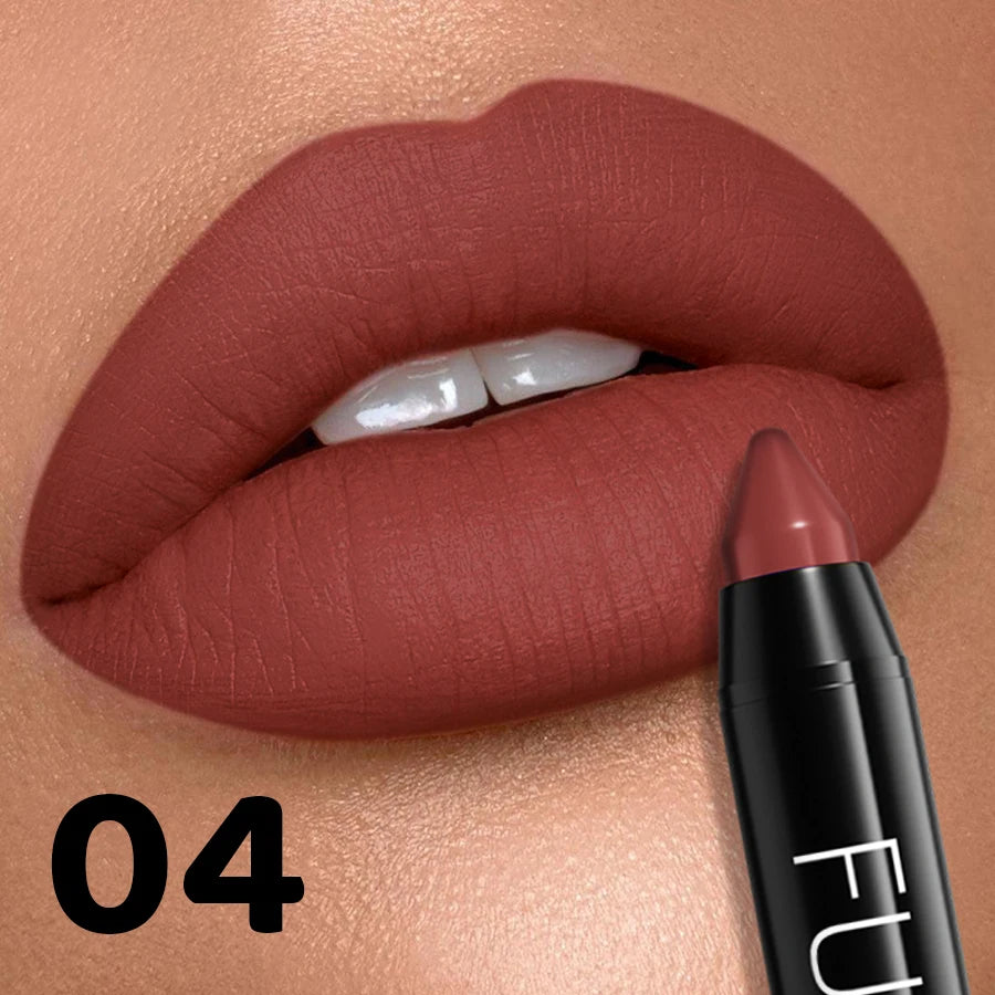 FUNPARK 16-Color Waterproof Matte Lip Liner & Lipstick Pen Lip Liner Pen HIP 04