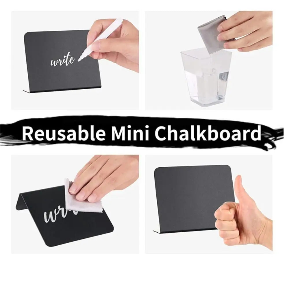 Reusable Mini Chalkboard Signs 12-Pack – Place Cards & Labels Chalkboard Place Cards HIP