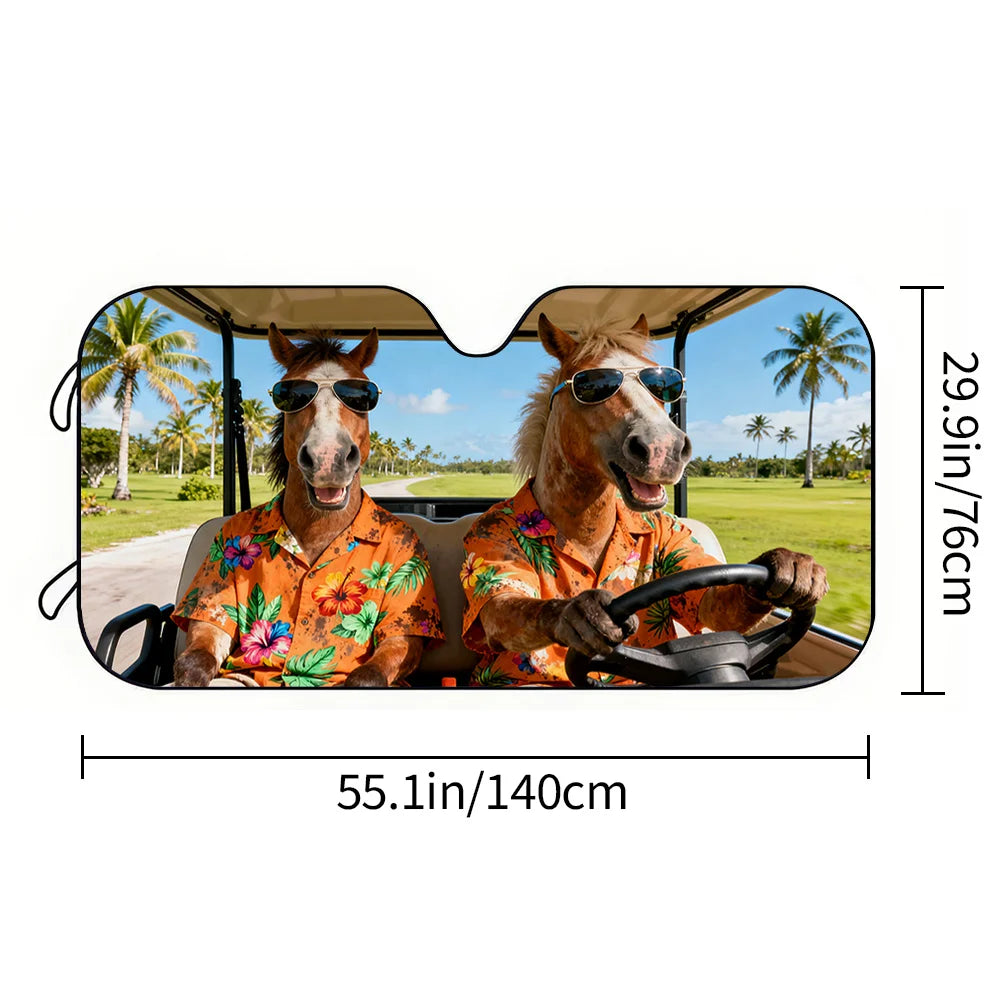 Car Sunshade – UV Blocking & Heat Reducing | RV, SUV, Sedan Car Windshield Sunshade HIP