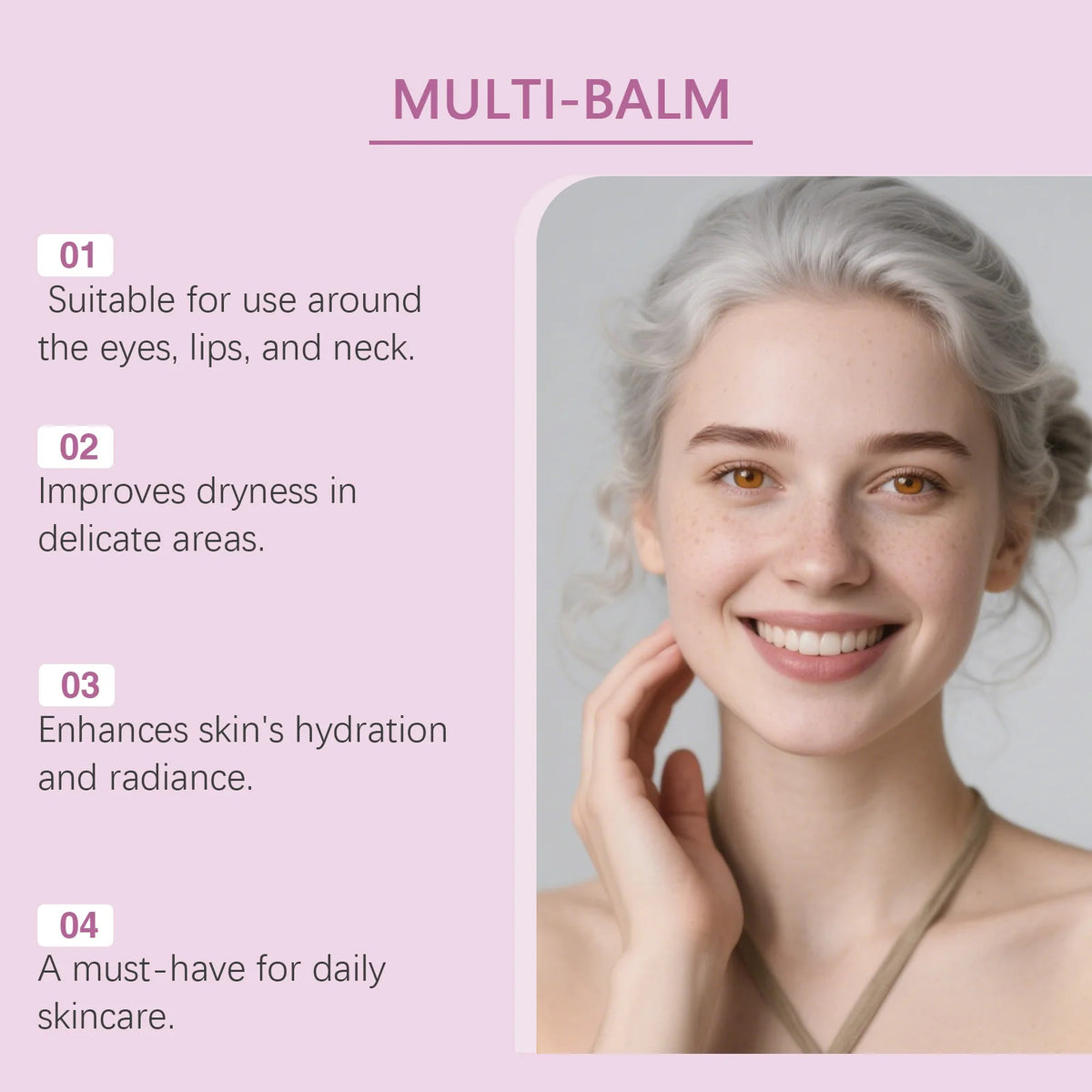 Calcium Collagen Hydrating Balm Stick – Face & Neck Cream Face Moisturizer Stick HIP