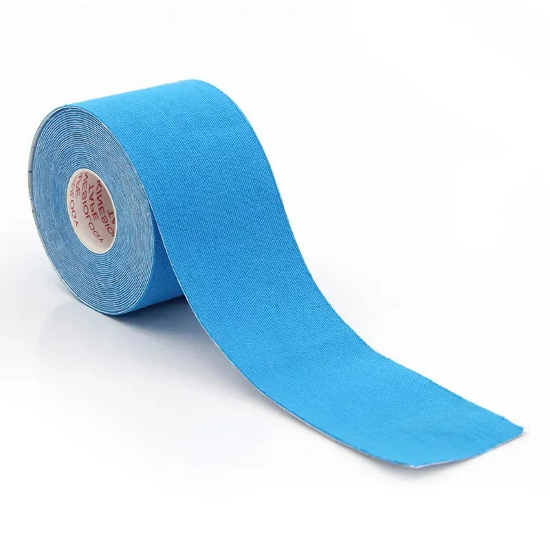 Kinesiology V-Line Face Lifting Tape 2.5cm x 5M | Skin Care Face Lifting Tape HIP C741-Blue-1pcs 2.5CMX5M