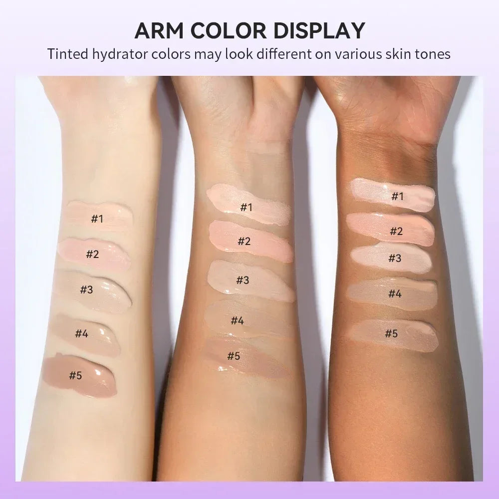 Tinted Hydrator Full Coverage Foundation – Semi-Matte Finish Tinted Moisturizer HIP
