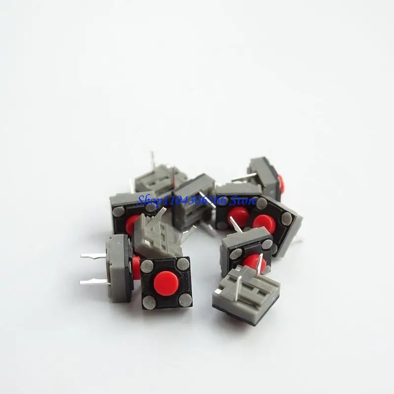 6mm Momentary Tact Push Button Micro Switch 2-Pack | PCB Tact Micro Switch HIP