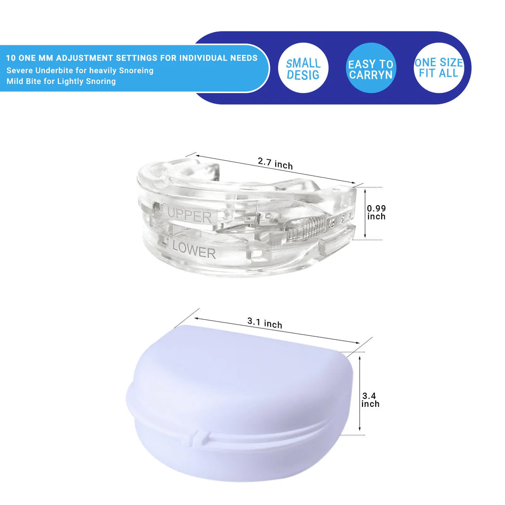 Adjustable Anti-Snoring Mouthguard & Night Bite Guard Night Dental Guard HIP