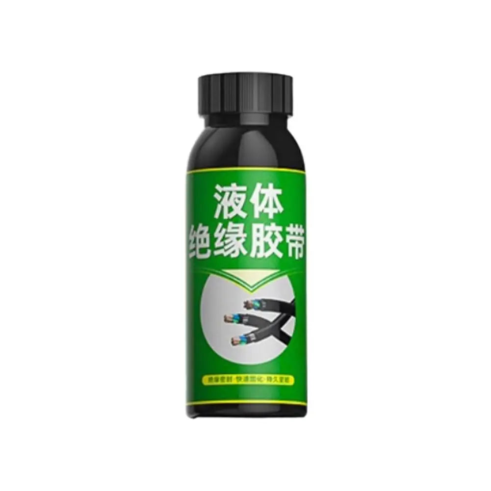 Waterproof Liquid Electrical Tape Insulating Tape Rubber Liquid Insulation Wire Cable Coat Fix Line Glue Sealant HIP Black
