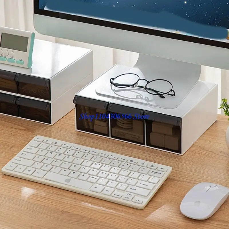Stackable Desktop Drawer Storage Box – Desk Organiser Desktop Storage Organiser HIP