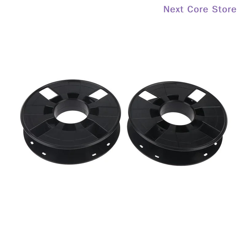 Black 150mm Cable Wire Wrap Reel Drum – 1 or 2 Pack Cable Wire Reel HIP