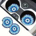 Devil's Eye Acrylic Car Cup Holder Coasters – Set of 2 Car Cup Holder Coasters HIP 1 Other
