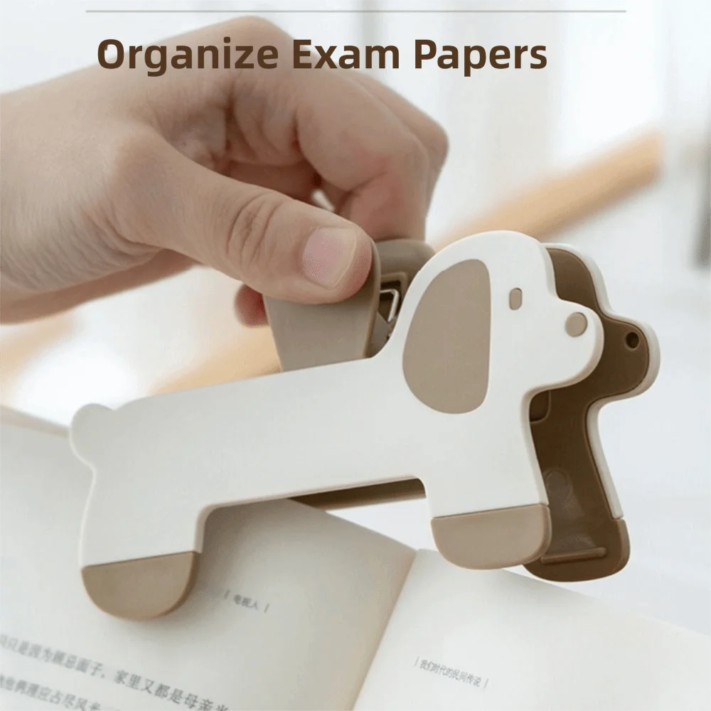 Cute Puppy Book Clip – Anti-Slip Page Holder & Bookmark Book Page Holder HIP