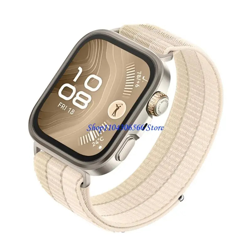 Breathable Nylon Braided Smartwatch Band – Quick Release Strap Smartwatch Band HIP