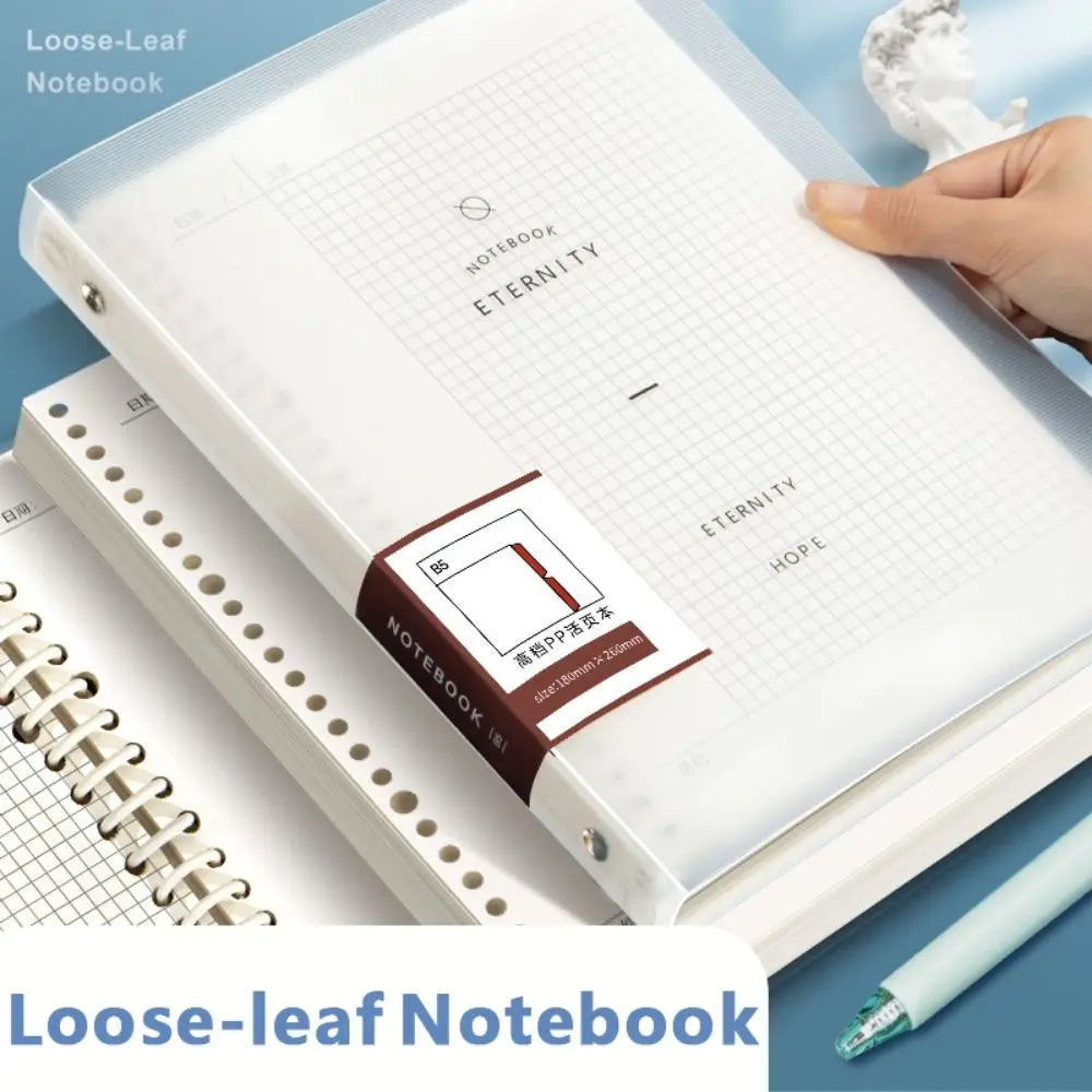 A4/A5/B5 Loose-Leaf Binder Notebook – Detachable Notepad Loose-Leaf Notebook HIP