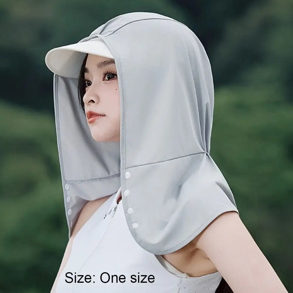 Ice Silk UV Face Mask & Neck Cover – Breathable Sun Protection UV Neck Face Cover HIP