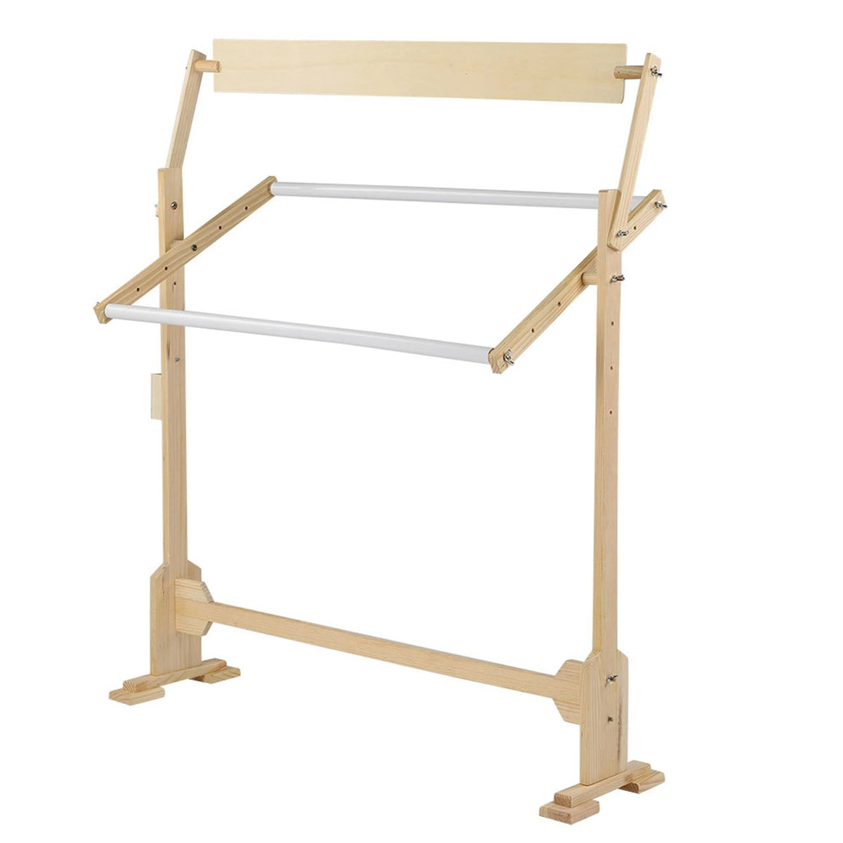 Adjustable Needlework Stand Large Size Embroidery Stand Adjustable Wood Frame For Cross Stitch Needlework Wood Embroidery Frame HIP