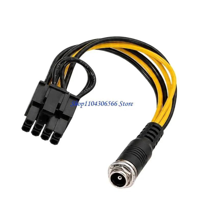 18AWG DC5525 to 6+2 Pin PCIe GPU Power Converter Cable PCIe Power Cable HIP