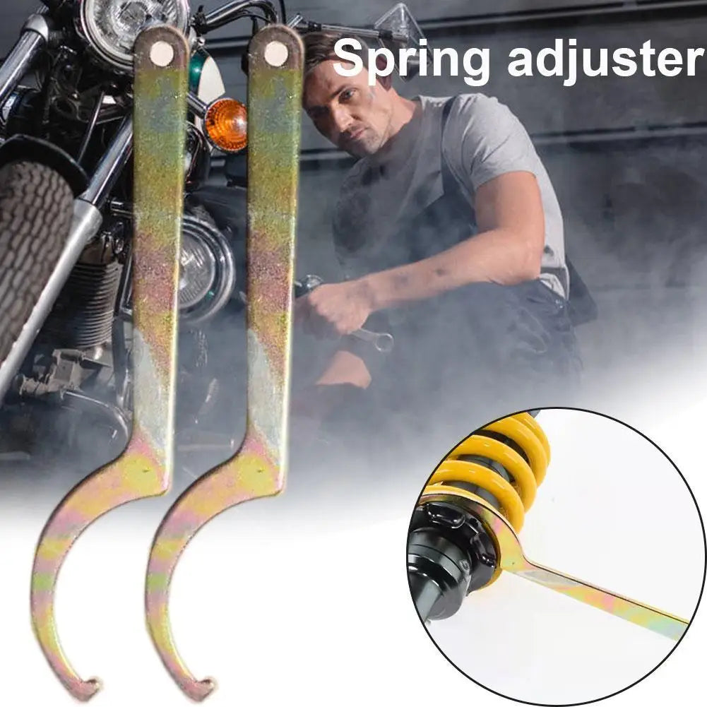 Metal Motorcycle Tool Shock Absorber Suspension C Spanner Wrench Hand Tool Hook For Honda ForYamaha Benelli TRK 502 502X 251 TR HIP