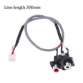 3-Pin Audio Signal Cable XH2.54mm Panel Socket 30cm Amplifier Audio Signal Cable HIP onesize