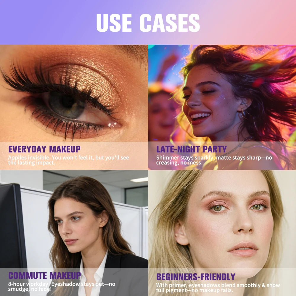 Nude Eyeshadow Primer Potion Waterproof Eye Base Primer Long Lasting Smooth Eye Makeup Cosmetics HIP
